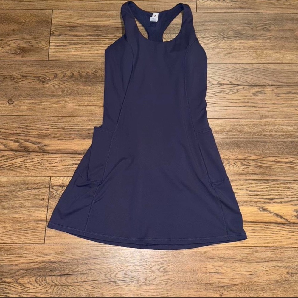 90 Degree By Reflex Dark Blue Racerback Top